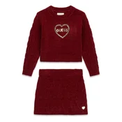 Guess Otroški komplet K6BG03 Z1290 Temno rdeča Regular Fit
