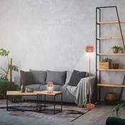 Briloner LED-akumulatorska stoječa svetilka Brilo unplugged Riffle, bakrena barva - Dnevna soba/jedilnica - baker - Kovina