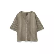 VERO MODA Bluza VMROSIE  brokat / srebrno-siva