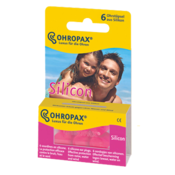 OHROPAX ušesni čepki silikon - 6 čepkov
