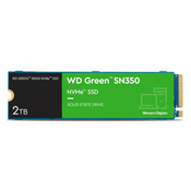 WD Green SN350 NVMe SSD WDS200T3G0C - SSD - 2 TB - PCIe 3.0 x4 (NVMe)