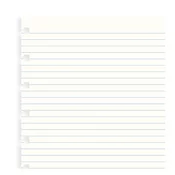 Filofax Rezervni listi za beležnico - A5, podloženi