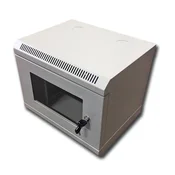 10 stojalo enodelno 6U/280 DATACOM siva Skl.dv.