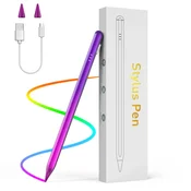 MoKo USB-C Stylus Pen za iPad – roza-vijolična, združljivo z iPad 2024/Pro/Air/Mini