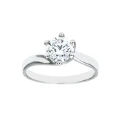 DIAMANT LETERNEL Prstan srebrna