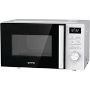 GORENJE Samostojeća mikrotalasna peć MO20A3WH, 20 l, 800 W, Bela
