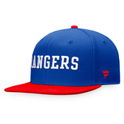 Mens Fanatics Iconic Color Blocked Snapback New York Rangers Cap