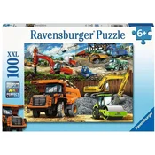 Ravensburger Puzzle Gradbeni stroji XXL 100 kosov