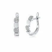 Looi & Co Earrings White Gold (18k) 2U151W8-1