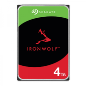 Seagate IronWolf NAS tvrdi disk (HDD), 4 TB, SATA 6 Gb/s, 256 MB (ST4000VN006)