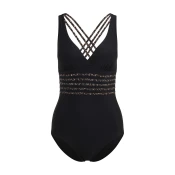 LASCANA Swimsuit, black