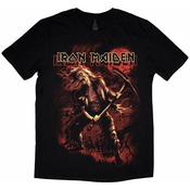 Iron Maiden Majica Benjamin Breeg Red Graphic Unisex Black 2XL