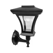 LED solarna zidna lampa TIRANA LED/1,2V 1800 mAh IP44 crna