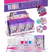 Merx set za manikir u displeju - 12 kom ( ms60316 )
