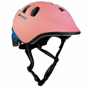 Spokey CHERUB Djecja biciklisticka kaciga IN-MOLD, 52-56 cm, ružicasto-plava