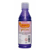 JOVI bleščeča tempera barva 250 ml v steklenički vijolične barve