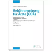 Gebührenordnung für Ärzte (GOÄ), Stand Januar 2020