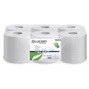 Toalettpapír, 2 rétegű, 120 m, 19 cm átmérő,  Jumbo, fehér