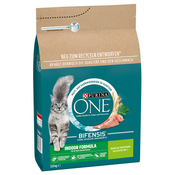 Purina ONE Indoor Formula - Varčno pakiranje: 3 x 2,8 kg