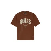 NEW ERA Majica NBA CHIBUL kremna / rjava