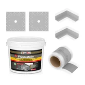 Dichtset 105G tekoča folija 9,5 kg 5 m trak 2 x vogala 2 x manšeta