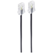 Shiverpeaks Shiverpeaks Western priključni kabel [1x RJ45 vtič 8p4c - 1x RJ45 vtič 8p4c] 3 m črna, (20411213)
