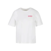 Womens T-shirt Three In A Row white
