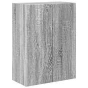 Vidaxl TV stenska omara Siva Sonoma 59,5 x 31 x 80 cm Konstruiran les