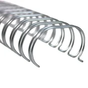 KLIPKO spirale - žica (7,9mm, 100 kosov, 3:1), srebrne