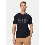 Bugatti Majica 8350-15042E Mornarsko modra Regular Fit