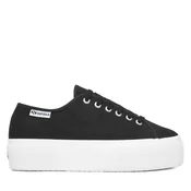 Superga Tenis superge 3790 Platform S3134MW Črna