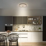 OSRAM LED-stropna svetilka ORBIS CRISTALLY, bela, O 43 cm, CCT - Dnevna soba/jedilnica - Sodobni - Aluminij