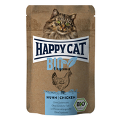 Happy Cat Bio Organic hrana v vrečkah - perutnina 85 g
