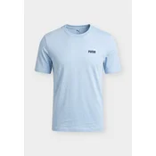 PUMA Funkcionalna majica ESS No. 1 mornarska/svetlo modra/bela