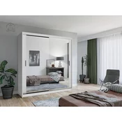 Garderobna omara Lux 203 cm - bela