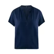 Mexx Ženska bluza MF006100661W-01, V-izrez, Teget