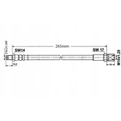 shumee Zavorna cev: OEM: 4315853 - Fiat X1/9 Zadnja čeljust