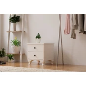 Hanah Home Nocni stocic Rb-070, 45x45x40 cm, Beli
