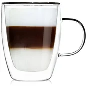 shumee Dvostenski termo kozarec za kavo, čaj, latte in druge pijače 300 ml