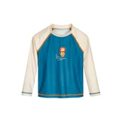 PLAYSHOES UV-zaščita Dschungel petrol/mandarina/volneno bela