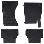 vidaXL Avto preproga 4 pcs Črna primerne za Audi A4 B9 , A5 B9 TPE