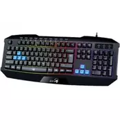 K215 Scorpion Gaming USB YU crna tastatura