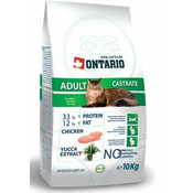 Ontario hrana za kastrirane macke, 10 kg