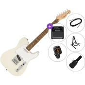 Fender Squier Affinity Series Telecaster LRL WPG SET 2 Olympic White Elektricna gitara