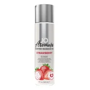 Erotic Collection Masažno olje Aromatix Scented Strawberry 120 ml JO sistem