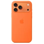 iPhone 17 Pro Max Silicone Case with MagSafe – Orange
