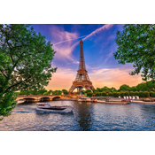 BlueBird - Puzzle Eifflov stolp, Pariz - 1 000 kosov