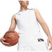 Majica kratkih rukava za trening Puma Hoops Team Game boja: bijela, 676628