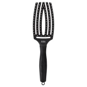 Olivia Garden Cetka za rašcešljavanje kose Fingerbrush M, Crna