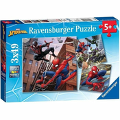 Ravensburger Slagalica Spiderman,  3x49 delova